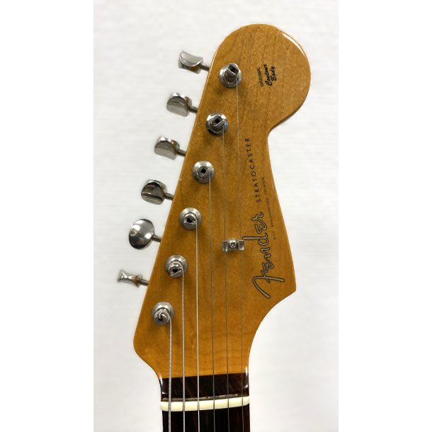 (BRUGT) Fender Mexican Stratocaster Hvid SSS 2002